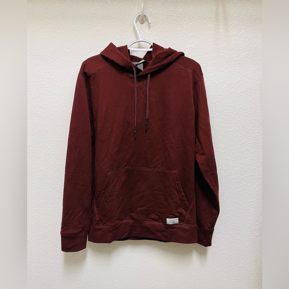 EDDIE BAUER Men's Everyday Pullover Red Hoodie Size M